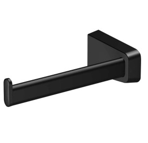 Zen Black wieszak na papier toaletowy 158 mm