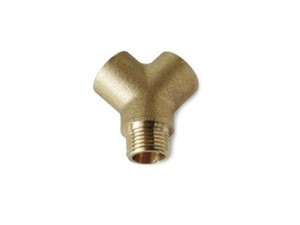 Trójnik Y 1/2'' x 1/2'' x 1/2'' GW/GZ/GW Mosiądz