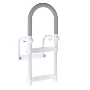 Uchwyt do wanny 235x255 mm/150 kg dla osób starszych i niepełnosprawnych, biały, Made in EU