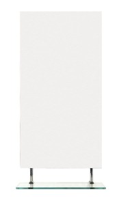 Lustro z półką 60x80 cm , chrom seria WEGA 