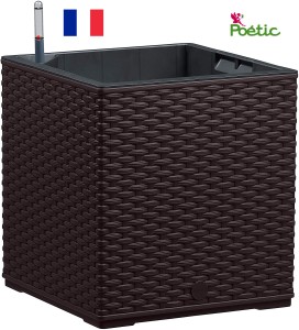 Doniczka samonawadniająca 30x31cm 12L kolor mocca rattan