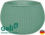 Zielona donica Hipster Bowl 2w1 29x19cm 4L 