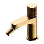 Bateria bidetowa 14,5 cm złoty szczotkowany CONTOUR
