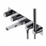  Bateria wannowa 5-otworowa podtynkowa chrom CONTOUR