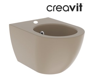 Bidet podwieszany 36x51cm CREAVIT, cappuccino mat  