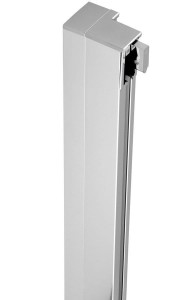 Profil poszerzający 2,5 cm, wysokość 150 cm  chrom DEEP