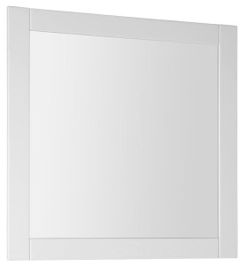 Lustro w ramie 80x80 cm  biały mat MDF/laminat ,FAVOLO 