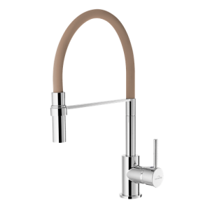 BATERIA ZLEWOZMYWAKOWA 44,6cm BEŻ -FLEX ,KAMELEON 