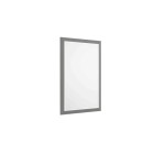 Lustro łazienkowe KAYRA oświetlenie LED 50x80cm szare