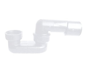Syfon wannowy 1 1/2" x 40/50 mm, wysokość 52 mm