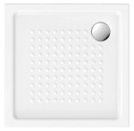 Brodzik 80x80x4,5cm ceramiczny kwadrat GSI EXTRA FLAT 