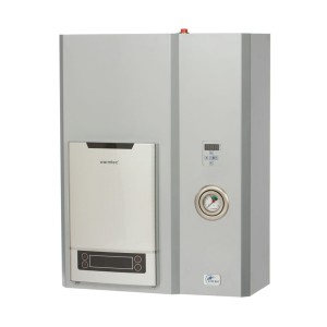 Kocioł dwufunkcyjny elektryczny CHORĄŻY 4/15 kW 