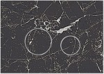PRZYCISK SPŁUKUJĄCY  245x175 mm DO STELAŻA KK-POL marmur 