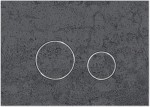 PRZYCISK SPŁUKUJĄCY  245x175 mm DO STELAŻA KK-POL granit antracyt
