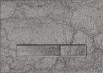 PRZYCISK SPŁUKUJĄCY  245x175 mm DO STELAŻA KK-POL szary marmur 