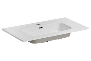Umywalka meblowa ceramiczna 90cm biała, GO 90 