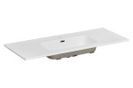 Umywalka meblowa ceramiczna 120cm biała, GO 120 