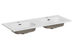 Umywalka meblowa ceramiczna 120cm biała, GO 120D