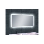 LUSTRO LED QUATRO 120X60 CM, ŚCIEMNIANE, ANTIFOG (bez pary) 