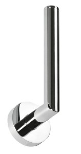 Uchwyt na papier toaletowy 55x165x65 mm wiercenie/klejenie , chrom X-ROUND