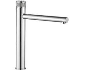 BATERIA WYSOKA UMYWALKOWA 31 cm  START/STOP Z KORKIEM KILK-KLAK, CHROM
