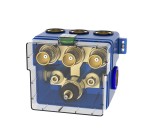 Bateria natryskowa termostatyczna 3-drożna element podtynkowy, CLICK PRO