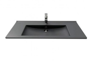 UMYWALKA  100x45 cm MEBLOWA/PODWIESZANA CERAMICZNA ANTRACYT MAT,CREAVIT 