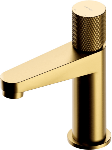 Bateria umywalkowa 16,6 cm , złoty szczotkowany CONTOUR