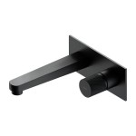Bateria umywalkowa podtynkowa zasięg wylewki: 18,5 cm antracyt CONTOUR 