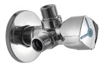 Połączony zawór kątowy A-80 1/2"x3/8"x3/8" dwa wejścia, anticalc