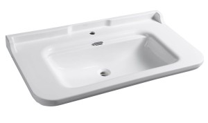 Umywalka  RETRO 100x55cm  podwieszana, biała WALDORF 