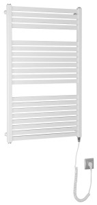 Grzejnik elektryczny 600x970 mm  400W, biały TONDI-E 