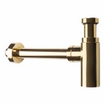 Syfon umywalkowy  1 1/4″ , złoty
