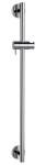Drążek prysznicowy uchwyt przesuwny 66 cm, chrom