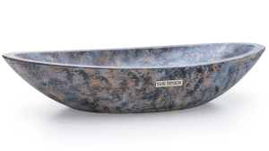 UMYWALKA 60 CM ORION BASIC - DARK STONE NIEBIESKI, OCHRA I CZARNY, LAKIER MATOWY