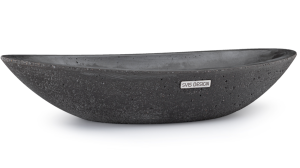UMYWALKA 60 CM ORION BRUSHED - BARDZO CIEMNOSZARY, BEZ DEKORU, LAKIER MATOWY