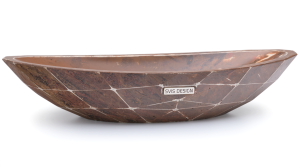 UMYWALKA 60 CM ORION DIAMOND - ABSTRACT, BRĄZOWY I CZARNY, LAKIER MATOWY
