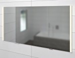 Szafka z lustrem 125x70cm do zabudowy, oświetlenie LED INTEGRA