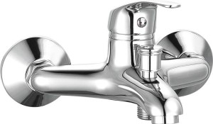 Bateria wannowa rozstaw przyłączy 150mm, chrom