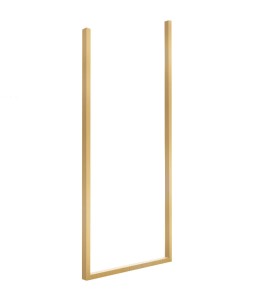 Podwieszany do sufitu wieszak na ręczniki 50x110x2 cm , złoty Industrial 