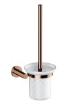 Szczotka do WC wisząca 33,6 cm miedź  ,Modern 