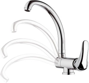 Bateria kuchenna 29 cm składana pod okno, chrom