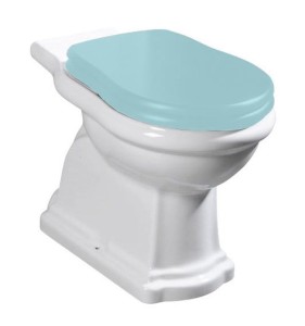 Kompakt wc retro Kerasan 38,5x41x72cm -bez deski,  odpływ pion RETRO/ powystawowy