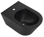 Bidet wiszący 35,5x53 cm  czarny mat AVVA