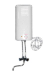POJEMNOŚCIOWY 10L  1,5kW ELEKTRYCZNY PODGRZEWACZ WODY NADUMYWALKOWY OW-10B+  BEZCIŚNIENIOWY Z BATERIĄ TRÓJDROŻNĄ