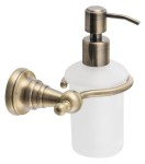 Dozownik mydła  133x196 mm/ 200 ml retro brąz, DIAMOND 