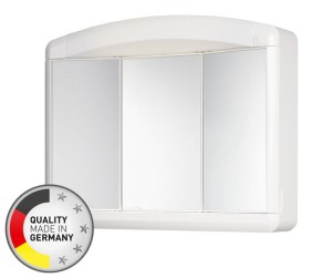 Szafka z lustrem 65x54x18cm z oświetleniem, biała MAX - Wysoka jakość
