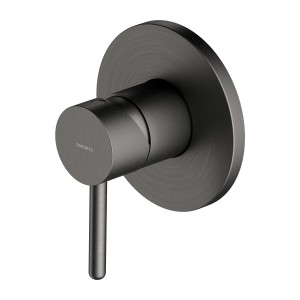 Bateria prysznicowa podtynkowa 11x11cm, Y grafit 