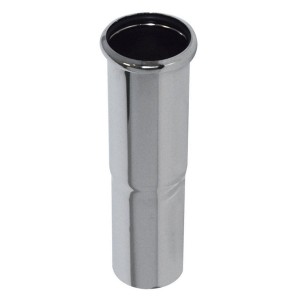 Rura przedłużająca syfon z kołnierzem 32/130mm, chrom