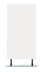 Lustro z półką 50x80 cm czarny mat , WEGA  /WYSYŁKA 24H